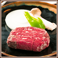 石焼ステーキ和牛・テンダロインステーキ（ヒレ）